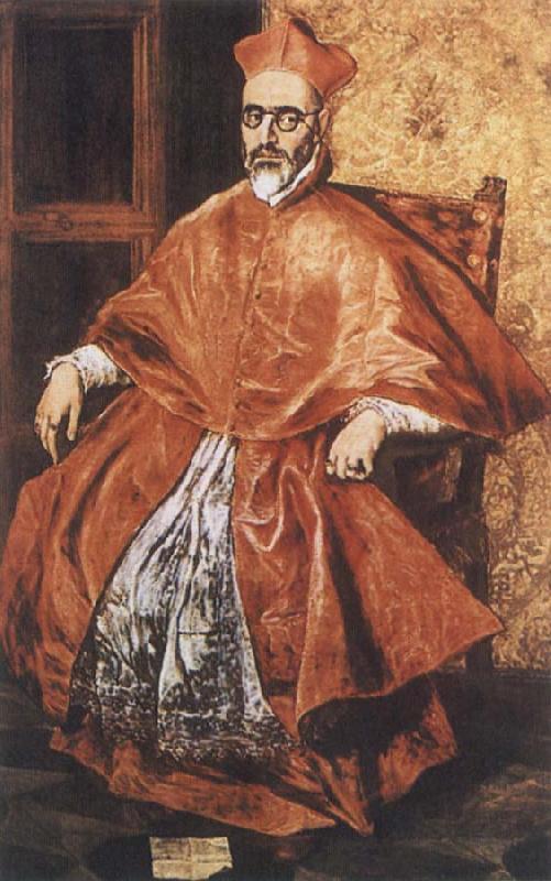 El Greco Portrait of a Cardinal